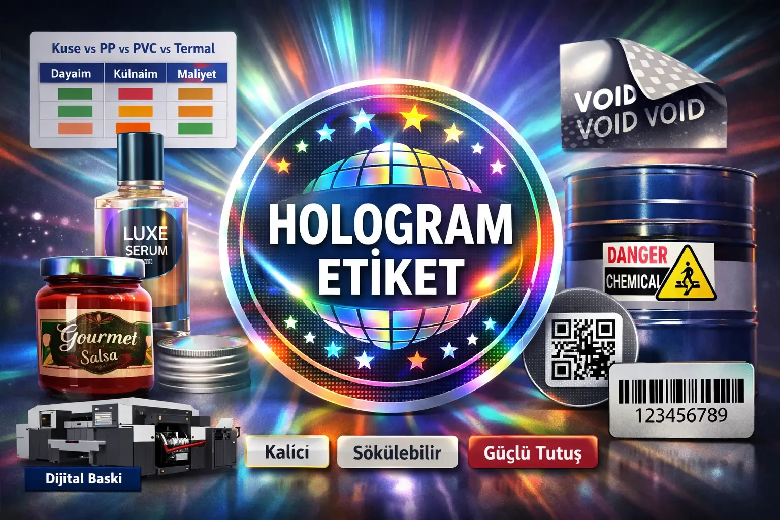 Hologram etiket nedir, ne işe yarar?